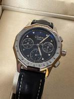 Glashutte Original Automatic, Leer, Staal, Zo goed als nieuw, Ophalen
