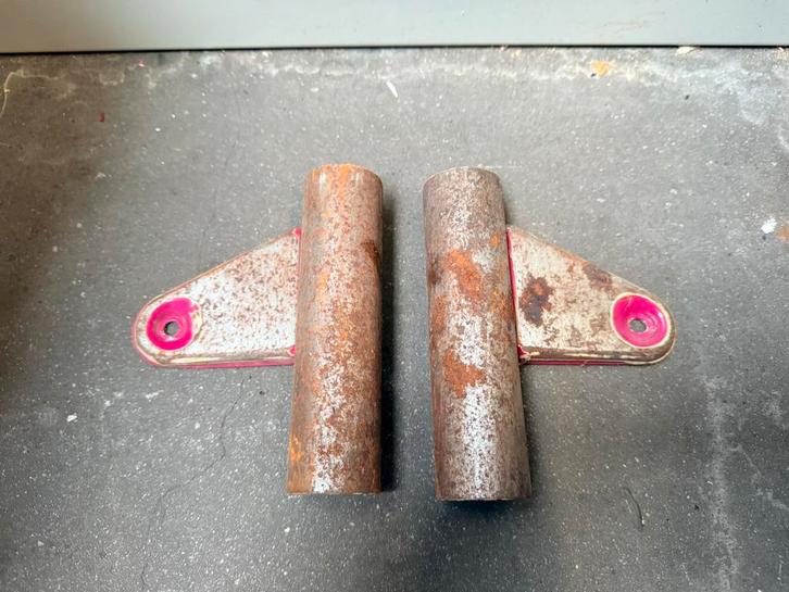 Koplamp houders links en rechts Gilera Citta, Fietsen en Brommers, Brommeronderdelen | Snorfietsen, Gebruikt, Gilera, Koplamp