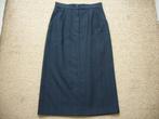 Edgar Vos vintage midi rok maat 36 nog nieuw, Zwart, Nieuw, Ophalen of Verzenden, Maat 36 (S)