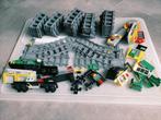 Lego trein, spoor, rails, station, Ophalen of Verzenden, Gebruikt, Losse stenen, Lego