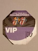 Rolling Stones Licks Tour 2003 VIP ticket kaartje paars, Ophalen of Verzenden, Gebruikt