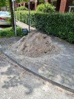 Gratis +/- 1/4 kuub ophoogzand, Tuin en Terras, Ophalen, Nieuw, Ophoogzand