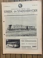streek-en stadsvervoer maandblad bus tram 1949, Ophalen of Verzenden, Gelezen