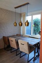 Houten tafel, Ophalen, 200 cm of meer, 50 tot 100 cm, Zo goed als nieuw