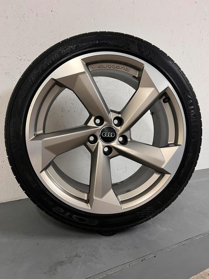 19 inch Audi A5 Quattro Origineel Zomerbanden ZGAN!, Auto-onderdelen, Banden en Velgen, Ophalen