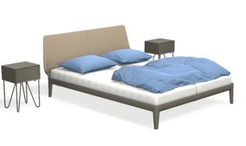 Showroom Auping Essential 180x210 Grey 1M Elektrisch beschikbaar voor biedingen