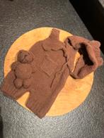 Babyshoot pakje Bruin met Beer en muts met oren, Ophalen of Verzenden, Zo goed als nieuw, Jongetje of Meisje