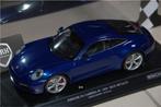 SALE PORSCHE 911 CARRERA 4S 2019 COUPE blue Minichamps WRH, Verzenden, Zo goed als nieuw, Auto, MiniChamps