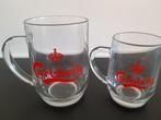 Carlsberg bierglazen / bierpullen 2 stuks verschillende, Verzamelen, Ophalen of Verzenden, Zo goed als nieuw, Glas of Glazen, Overige merken