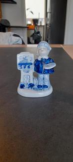 Vintage Porseleinen Beeldje - Schilder met Ezel, Antiek en Kunst, Ophalen of Verzenden