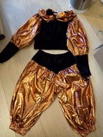 Gouden carnavalspak, Kleding | Dames, Ophalen of Verzenden, Zo goed als nieuw