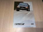 Folder Ford Escort 1985, Ophalen of Verzenden, Zo goed als nieuw, Ford