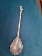 Vintage Lepel met neanderthaler, Antiek en Kunst, Antiek | Bestek, Ophalen of Verzenden