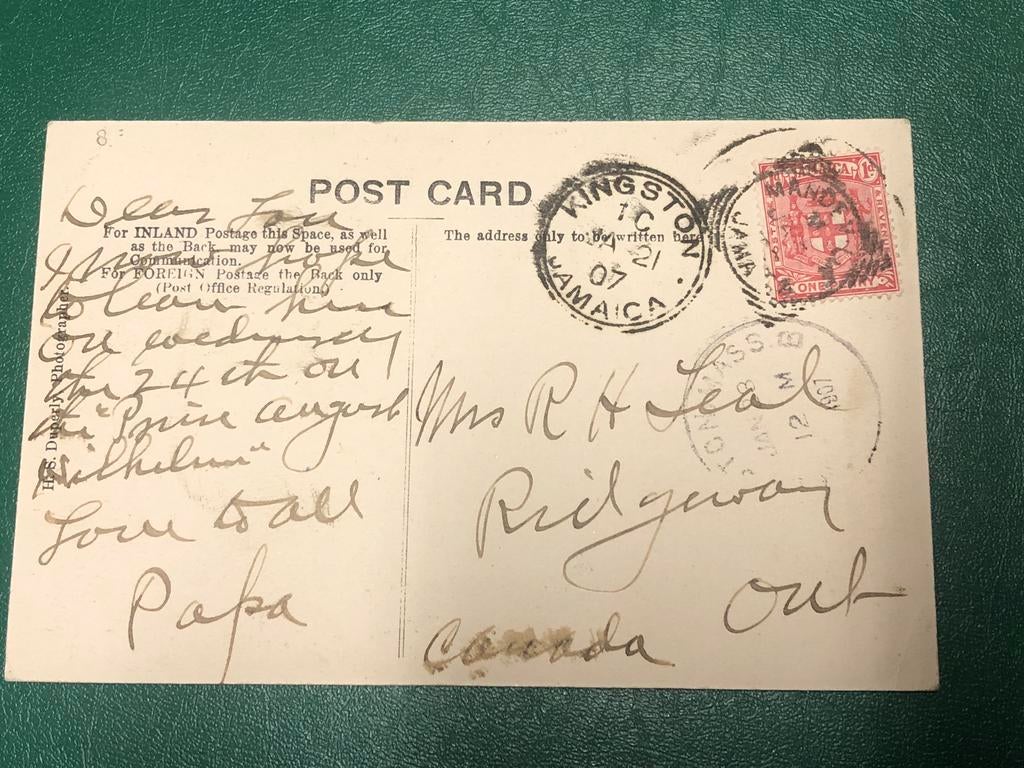 757 Jamaica MANDEVILLE zie az, Ophalen of Verzenden, Envelop