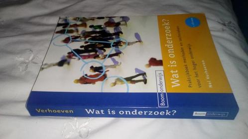Nel Verhoeven - Wat is onderzoek?, Boeken, Studieboeken en Cursussen, Zo goed als nieuw, Ophalen of Verzenden