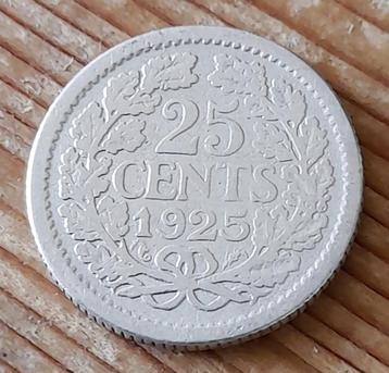 Nederland 25 cent 1925 (lot 1) beschikbaar voor biedingen