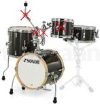 Sonor AQX Set Micro (zonder tom + houder en cymbal stand), Muziek en Instrumenten, Ophalen of Verzenden, Nieuw, Sonor