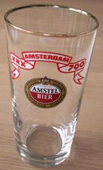 Amstel bier glas Amsterdam 700 jaar, Nieuw, Ophalen of Verzenden, Amstel