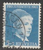 Zwitserland 1963 786 Pro Juventute 5c Fosfor, Gest, Postzegels en Munten, Ophalen of Verzenden, Gestempeld