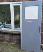 Massieve binnendeur 210x83x4 cm - Zonder Klink, Ophalen, Gebruikt, 80 tot 100 cm, Binnendeur
