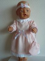 Jurkje ,hoofdband,slofjes,tasje.past de baby born 20%korting, Ophalen of Verzenden, Nieuw, Babypop