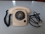 Vintage retro telefoon PTT type T65 de luxe ivoor Ericsson., Ophalen of Verzenden, Zo goed als nieuw, Met draaischijf