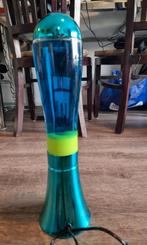 Balvi Magma Lava Lamp – Blauw/Geel – Nieuw in Doos, Blauw, Nieuw, Ophalen of Verzenden, Glas
