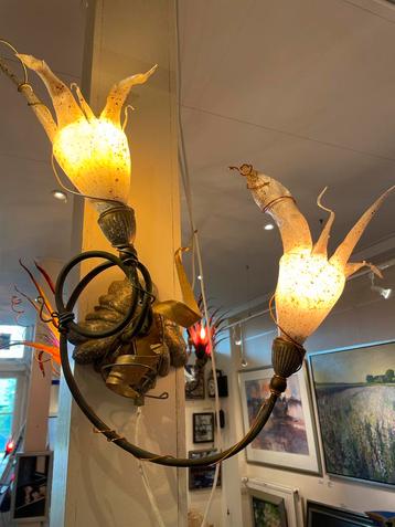 Design Wandlampen, Queens Gallery, Rob Leven, uniek,handmade beschikbaar voor biedingen