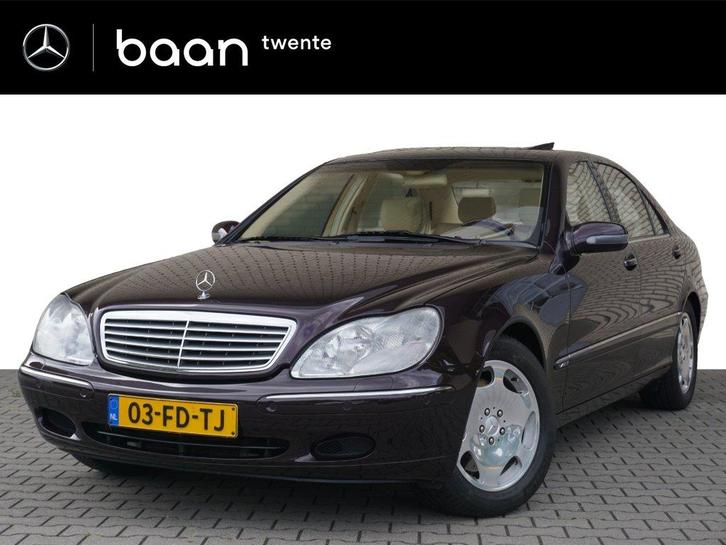 Mercedes-Benz S-Klasse S 600 Lang V12 I Youngtimer I Vol Opt, Auto's, Oldtimers, Bedrijf, Te koop, ABS, Airbags, Airconditioning