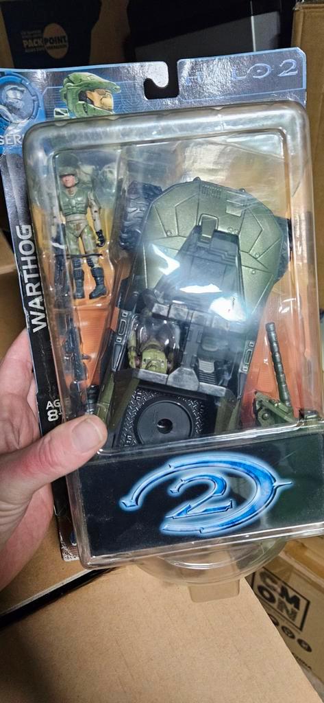 Halo 2 Warthog Actiefiguur - Nieuw in Verpakking!, Kinderen en Baby's, Speelgoed | Actiefiguren, Nieuw, Ophalen of Verzenden