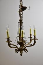 Antieke zes lichts hanglamp, Ophalen