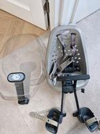 Thule Yepp fietsstoel met windscherm, Fietsen en Brommers, Fietsaccessoires | Fietsstoeltjes, Ophalen, Gebruikt