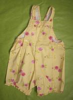 Gele Playsuit met Rozen van Mothercare (62-68), Kinderen en Baby's, Babykleding | Maat 62, Meisje, Ophalen of Verzenden, Zo goed als nieuw