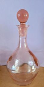 Karaf roze 23 cm, Ophalen of Verzenden