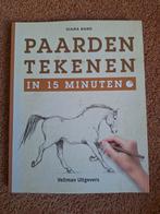 Paarden tekenen in 15 minuten, Ophalen of Verzenden, Zo goed als nieuw, Boek of Gids