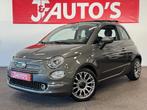 Fiat 500 0.9 TwinAir Turbo Collezione NAVIGATIE, ECC AIRCO,, Auto's, Fiat, Voorwielaandrijving, Stof, Gebruikt, Euro 6