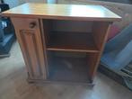 Blank eiken TV meubel/ audio kastje, Ophalen, Zo goed als nieuw, 25 tot 50 cm, Minder dan 100 cm