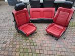 Vw golf mk1 interieur rood/zwart leer, Auto-onderdelen, Interieur en Bekleding, Ophalen, Gebruikt, Volkswagen