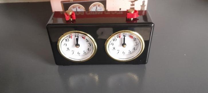 schaakklok, Hobby en Vrije tijd, Gezelschapsspellen | Bordspellen, Nieuw, Een of twee spelers, Ophalen of Verzenden