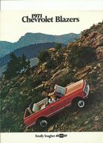 Chevrolet Blazers cabriolet folder, Ophalen of Verzenden, Zo goed als nieuw, Overige merken