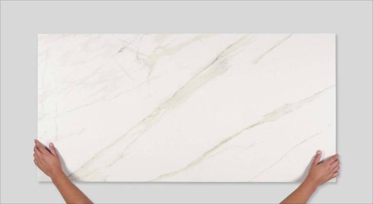 Vloer-/wandtegel beige marmerlook CTC Marble, Doe-het-zelf en Verbouw, Tegels, Nieuw, Wandtegels, Keramiek, 60 cm of meer, 60 cm of meer