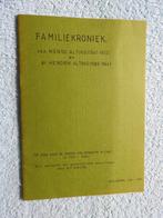 Familiekroniek van Menso Alting en dr Hendrik Alting (1583), Ophalen of Verzenden, Zo goed als nieuw