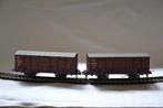 Rivarossi Gedekter Güterwagen FS Italia 2 stuks, Hobby en Vrije tijd, Modeltreinen | H0, Gelijkstroom of Wisselstroom, Trix, Wagon