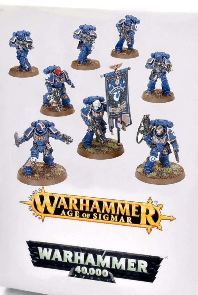 Warhammer 40K Space Marines Heroes of the Chapter NOS, Hobby en Vrije tijd, Wargaming, Zo goed als nieuw, Warhammer 40000, Ophalen of Verzenden