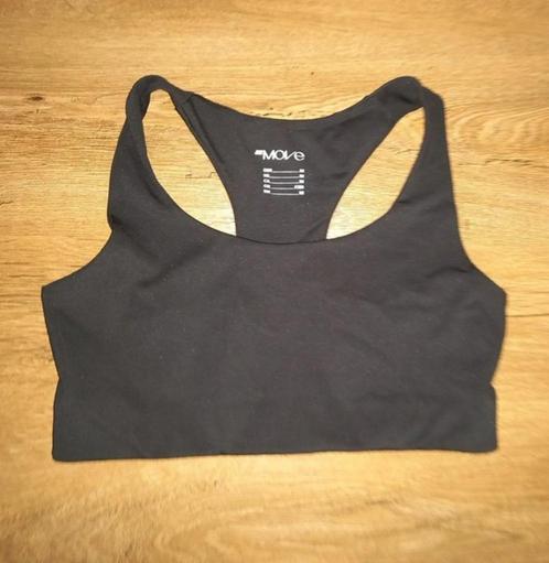 Sport bh top van H&M. Maat M, Kleding | Dames, Sportkleding, Zo goed als nieuw, Fitness of Aerobics, Maat 38/40 (M), Zwart, Ophalen of Verzenden