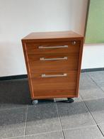 bureau ladeblok op wielen - 3 lades, Ophalen, Minder dan 50 cm, Gebruikt, 3 of 4 laden