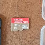 Sandisk Extreme Plus 32 gb razendsnelle kaart. Met adapter., Ophalen of Verzenden, Fotocamera, 32 GB