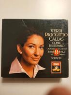Verdi Rigoletto - Callas, Gobbi, Di Stefano - Opera 2CD, Boxset, Gebruikt, Opera of Operette, Ophalen of Verzenden