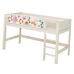 Kinderbed, Kinderen en Baby's, Kinderkamer | Bedden, Ophalen, Gebruikt, 70 tot 85 cm, Lattenbodem