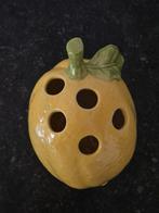 Citroen vaas, Geel, Aardewerk of Porselein, Nieuw, Ophalen of Verzenden